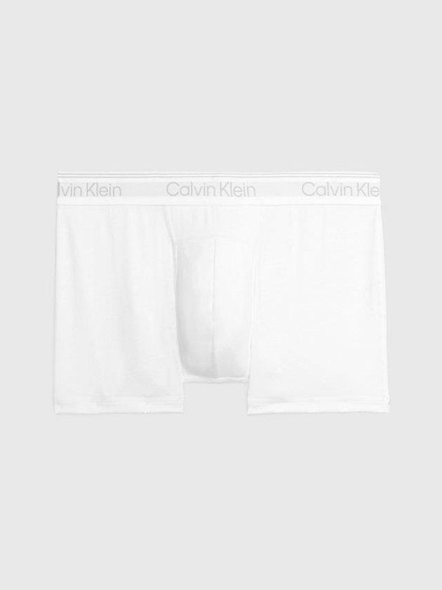 Calvin Klein USA Athletic Cotton Mens Trunks White 2481697-ID